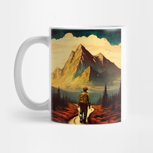 Hiking Wanderlust in the Wilderness: Not All Who Wander are Lost - J.R.R. Tolkien Mug